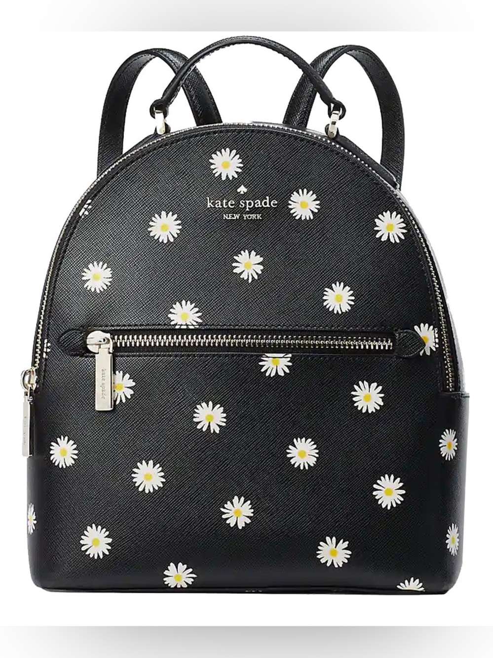 Kate Spade Daisy Blooms Black Daisy Print Mini Backpack Rare Print